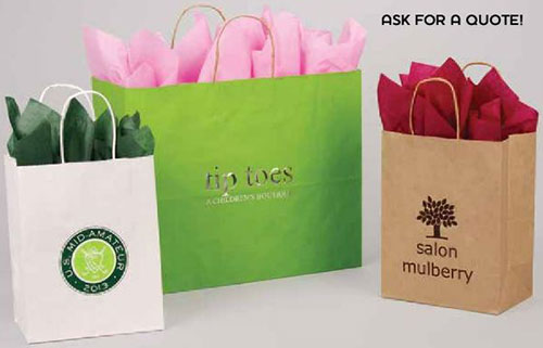 Custom Printed Specialty Food Shopping Bags