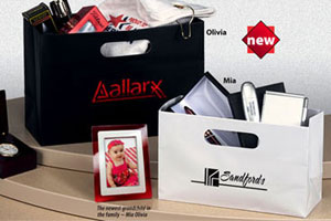 Custom Printed Boutique Die-Cut Shopping Bags