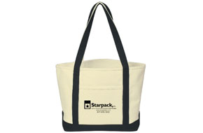 Cotton Canvas Boat Totes