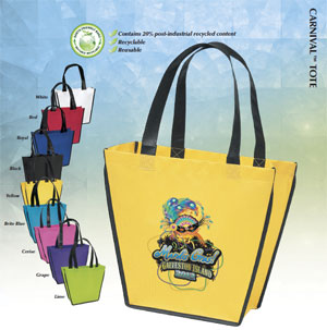 Custom Printed Carnival Tote Bags