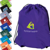 Custom Printed String-A-Sling Backpack Tote Bags