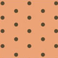 Brown Mini Dots on Peach