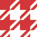 Red Houndstooth